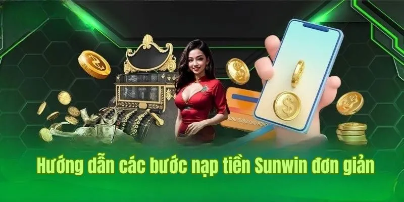 Người chơi cần truy cập hệ thống để bắt đầu nạp tiền